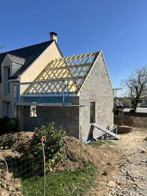 Charpente traditionnelle en bois